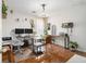 Home office with two desk spaces, hardwood floors, and natural lighting at 128 Graybrook Ct, Grayson, GA 30017