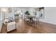 Tastefully designed dining room featuring hardwood floors and modern décor, perfect for entertaining guests or Gathering gatherings at 1870 Avon Sw Ave, Atlanta, GA 30311
