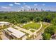 Aerial view of building with green space and a distant skyline at 297 Atlanta Se Ave # 8, Atlanta, GA 30315