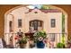 Cozy balcony with vibrant flowers and view of charming building exterior at 297 Atlanta Se Ave # 8, Atlanta, GA 30315