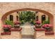 Inviting entrance featuring landscaped walkway, terracotta pots and unique architectural details at 297 Atlanta Se Ave # 8, Atlanta, GA 30315