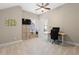 Bedroom with a ceiling fan, office space, and access to natural light at 958 Austin Ne Ave, Atlanta, GA 30307