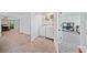 An upstairs laundry room is conveniently located close to a bedroom and additional space at 4814 Sultana Sw Way, Atlanta, GA 30331