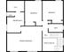 Floorplan of second story featuring bedrooms, bathrooms, and walk-in closet at 4845 Backbay St, Suwanee, GA 30024