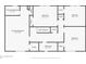 Second story floor plan featuring primary bedroom, three additional bedrooms, two bathrooms, and ample closet space at 9041 Par Dr, Douglasville, GA 30134