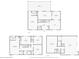 Detailed floor plan of the home's layout, showing the room dimensions and spatial relationships at 9041 Par Dr, Douglasville, GA 30134
