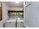 Functional laundry room equipped with a washer and dryer at 9041 Par Dr, Douglasville, GA 30134