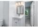 Modern bathroom featuring a sleek vanity, updated fixtures, and natural light at 848 Fox Nw St, Atlanta, GA 30318