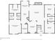 Detailed floor plan reveals spacious primary bedroom, two additional bedrooms, and functional layout of the home at 7635 Wynfield Dr, Cumming, GA 30040