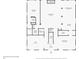 Floor plan showcasing the layout of the main level with living spaces at 790 Lakeview Ne Ave, Atlanta, GA 30308