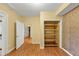 Spacious hallway featuring laminate wood flooring and access to multiple rooms at , Suwanee, GA 30024
