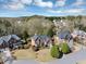 Aerial view showcases lush trees, manicured lawns and well-maintained homes at , Suwanee, GA 30024