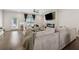 Comfortable living room featuring a cozy fireplace and ample seating at 2237 Foley Park St, Snellville, GA 30078