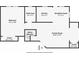 Detailed floor plan showcasing bedroom, bathroom, kitchen, and Gathering room dimensions at 1072 Piedmont Ne Ave # 101, Atlanta, GA 30309