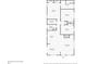Detailed floor plan with labeled rooms and dimensions at 4649 Dahlia Dr, Pine Lake, GA 30072