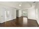 Spacious bedroom with hardwood floors, trey ceiling, and plenty of natural light at 7059 Hunters Rdg, Woodstock, GA 30189