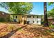 Backyard with a new deck at 163 Oakcliff Ct, South Fulton, GA 30331
