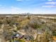 An aerial view of the property's surrounding area with a city skyline at 23 Gould Se St, Atlanta, GA 30315