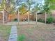 Serene backyard featuring a unique structure and lush greenery, ideal for relaxation and outdoor activities at 23 Gould Se St, Atlanta, GA 30315