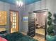 Bedroom with decorative lighting, an open door, and a view into another room at 23 Gould Se St, Atlanta, GA 30315
