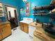 Charming kitchen featuring open shelves and vintage fixtures at 23 Gould Se St, Atlanta, GA 30315