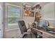 Comfortable office with a large window and space for a desk and office chair at 3761 Lindley Cir, Powder Springs, GA 30127