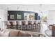 Chic lounge with a long countertop, bar stool seating and natural light, ideal for entertaining or casual gatherings at 2795 Peachtree Ne Rd # 2101, Atlanta, GA 30305