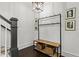 Entryway with coat rack, bench, and wall decor, offering both functionality and style at 3481 Landen Pine Ne Ct, Atlanta, GA 30305