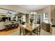 Open-concept dining room adjacent to the living area, perfect for entertaining at 6378 Grey Fox Way, Riverdale, GA 30296
