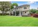 Enjoy outdoor living on the covered patio overlooking a spacious, well-manicured lawn at 2500 Madison Commons, Atlanta, GA 30360