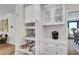 Butler's pantry with cabinets, countertop and drawers, and pull out shelves at 2500 Madison Commons, Atlanta, GA 30360