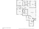 Second floor plan featuring bedrooms, bathrooms, laundry room, and primary bedroom with bath at 2500 Madison Commons, Atlanta, GA 30360