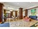 Welcoming lobby area with comfortable seating, wood accents, and decorative lighting at 195 14Th Ne St # 1706, Atlanta, GA 30309