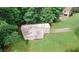 Aerial shot of the outbuilding at 3594 Saddlebrook Dr, Loganville, GA 30052
