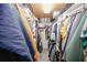 Organized walk-in closet offering plenty of hanging space at 3594 Saddlebrook Dr, Loganville, GA 30052