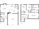 Floor plans for both the first and second floors, providing a comprehensive view at 3610 Darcy Nw Ct, Kennesaw, GA 30144
