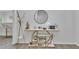 Bright foyer featuring a stylish console table with modern decorations and accent mirror at 3610 Darcy Nw Ct, Kennesaw, GA 30144