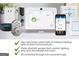 Smart home technology devices showcasing the home's automated system at 1950 Van Allen Ct, Dacula, GA 30019