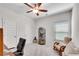 Bedroom featuring a desk, chair, and bookshelf at 218 Jordan Dr, Woodstock, GA 30188