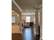 Sunlit living room featuring hardwood floors, a cozy fireplace, and stylish furnishings at 419 Woodmill Way, Atlanta, GA 30331