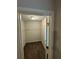 Spacious walk-in closet with carpet and shelving for maximum storage at 419 Woodmill Way, Atlanta, GA 30331
