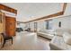 Spacious finished basement with tile floors, bright lighting and recreation area at 5222 Skyline Dr, Stone Mountain, GA 30083
