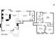 Detailed floor plan showcasing the layout of the home's first and second floors, including room dimensions at 3705 Tate Pl, Austell, GA 30106