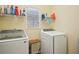 Functional laundry room with modern washer and dryer at 3705 Tate Pl, Austell, GA 30106