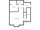 Basement blueprint with a bedroom, bath, hall, vine cellar, utility, and recreation room at 4411 Paces Battle Nw, Atlanta, GA 30327