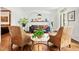 Bright living room features hardwood floors and neutral paint at 4411 Paces Battle Nw, Atlanta, GA 30327