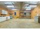 Interior of garage with shelving and storage space at 505 Sandhill Hickory Level Rd, Carrollton, GA 30116
