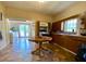 Eat-in kitchen with modern appliances, ample counter space, and access to a laundry room at 505 Sandhill Hickory Level Rd, Carrollton, GA 30116
