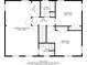 Detailed floor plan of the home's second floor, showing the layout of the bedrooms and bathrooms at 6795 Brandon Mill Rd, Atlanta, GA 30328