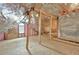 Unfinished attic space with insulation and wooden support beams at 8675 Hope Vine, Roswell, GA 30076